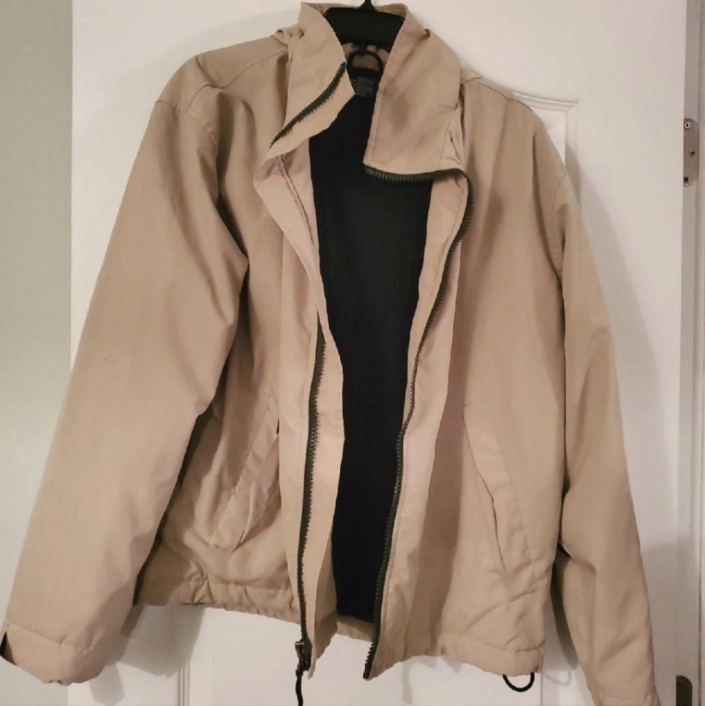 Mens polo jacket size large